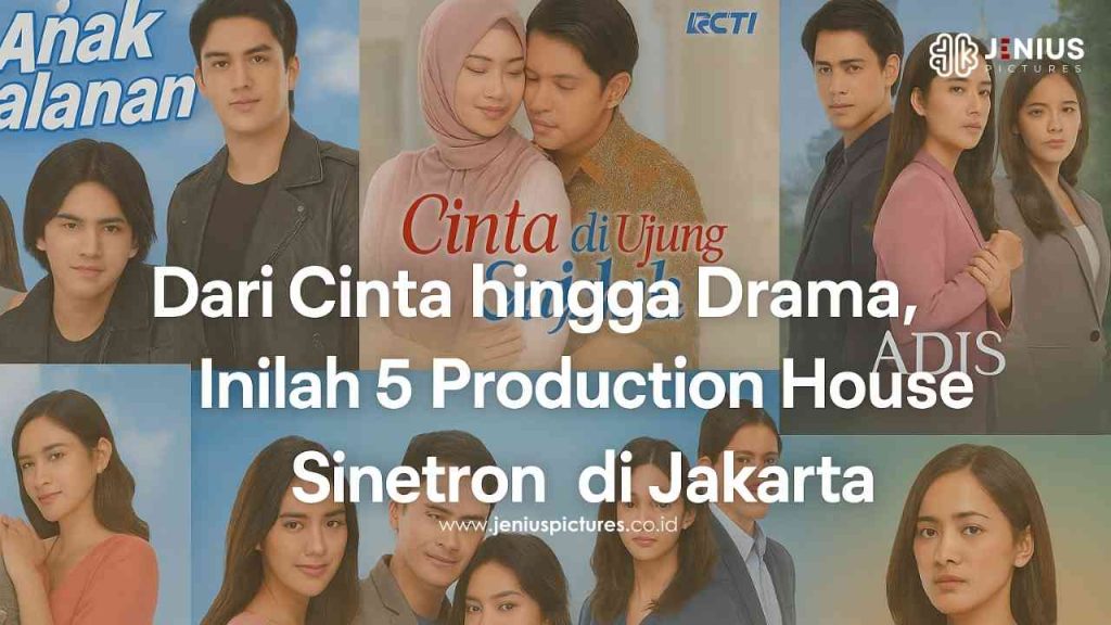 Dari Cinta hingga Drama, Inilah 5 Production House Sinetron di Jakarta